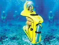 Breathing Observation Bubble: жёлтое, подводное, но не лодка